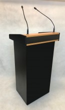 Mwnica konferencyjna, Prezydent 3,  z dwoma mikrofonami
